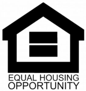 Equal Housing Opportunity logo indicating compliance with Fair Housing laws.